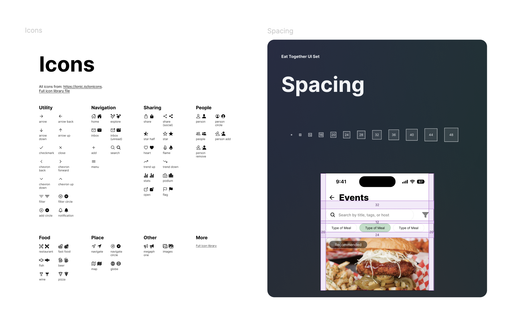 Eat Together brand and visual system